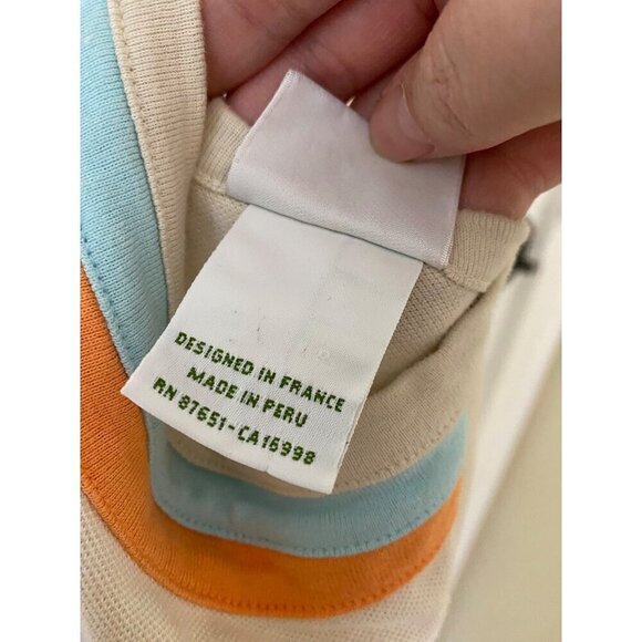 Lacoste Women's Strappy Athletic Multi Color Sundress - 38 (US Size 7) - Picture 4 of 13